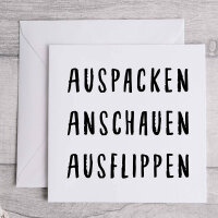 Auspacken