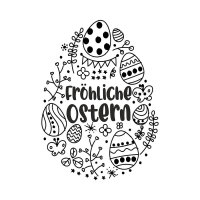 Fröhliche Ostern Ei