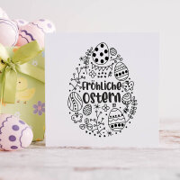 Fröhliche Ostern Ei