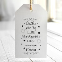 Lache jeden Tag