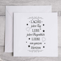 Lache jeden Tag