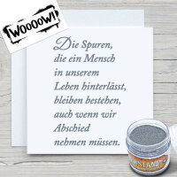 Die Spuren die ein Mensch