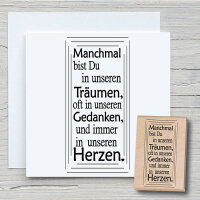 Manchmal bist Du
