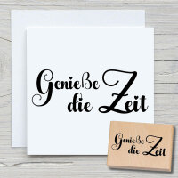 Genieße die Zeit