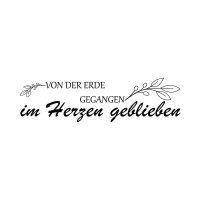 Von der Erde gegangen