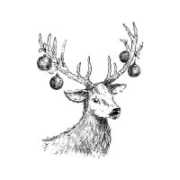 Weihnachtshirsch 01