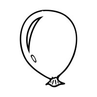 Ballon einzeln